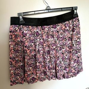 NWOT Floral Skirt